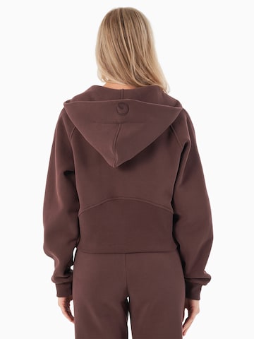 Organication Sweatjacke in Braun