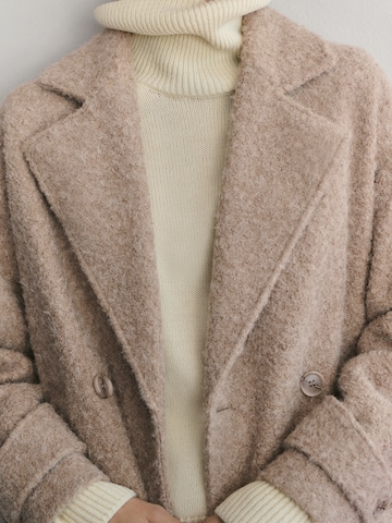 MANGO Between-seasons coat 'Finsti' in Beige