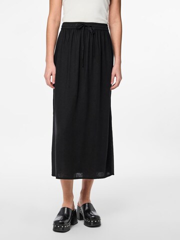 PIECES Skirt 'PCPIA' in Black: front