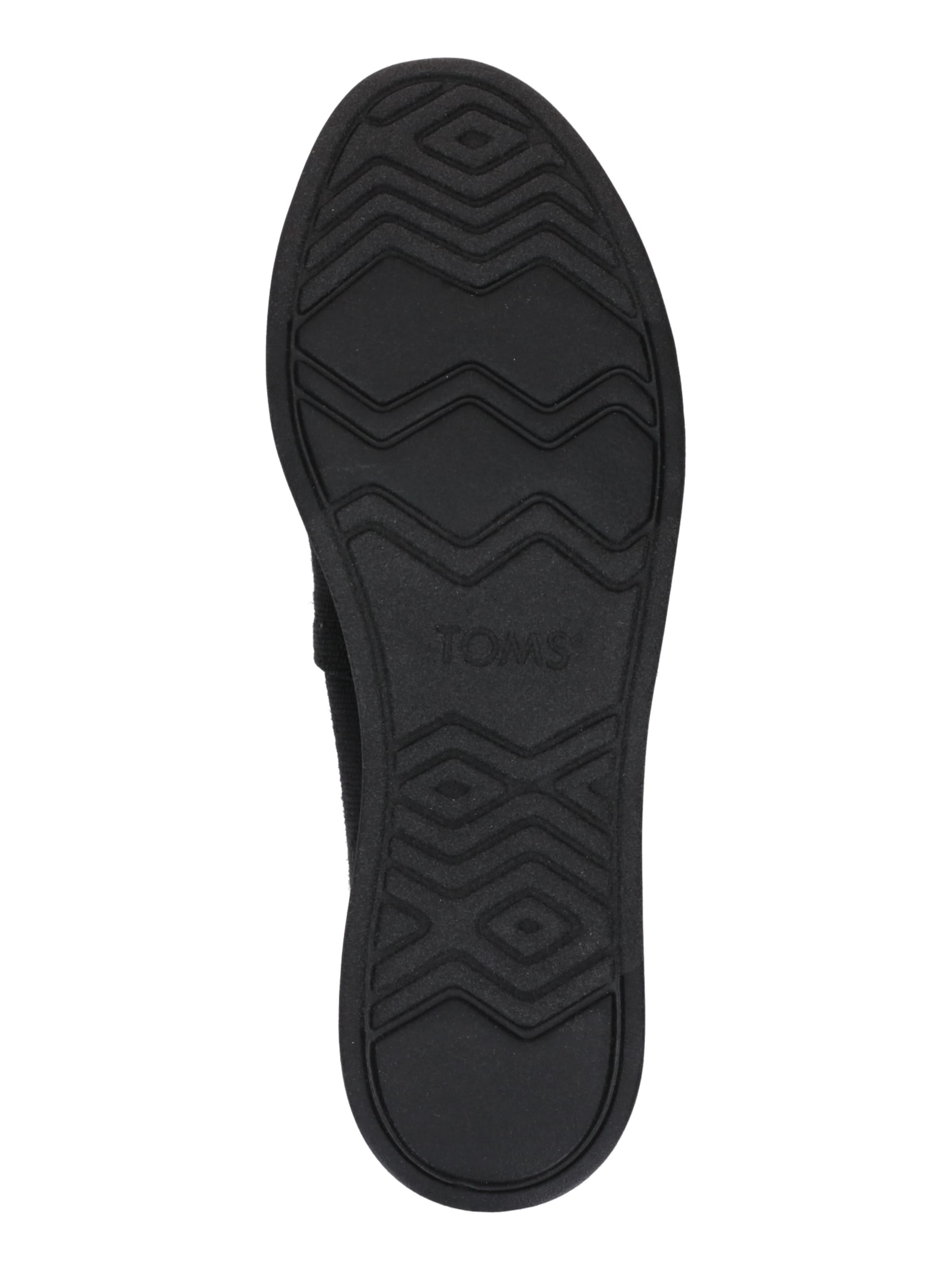 TOMSSlip On cipele - crna boja