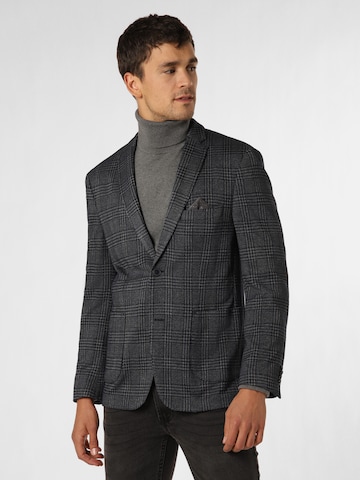 Coupe regular Veste de costume 'Maarten' Finshley & Harding en bleu : devant