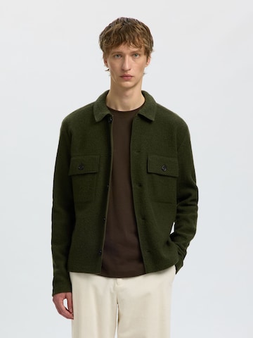 SELECTED Between-season jacket 'SLHNEALY' in Green: front
