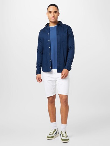 Coupe slim Chemise Dockers en bleu