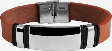 Akzent Bracelet 'Arto, langlebig' in Brown: front