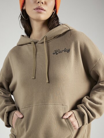 Hurley - Sweatshirt de desporto 'EVERY DAY' em bege