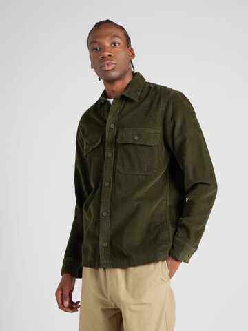 Veste mi-saison 'EMEA' HOLLISTER en vert : devant