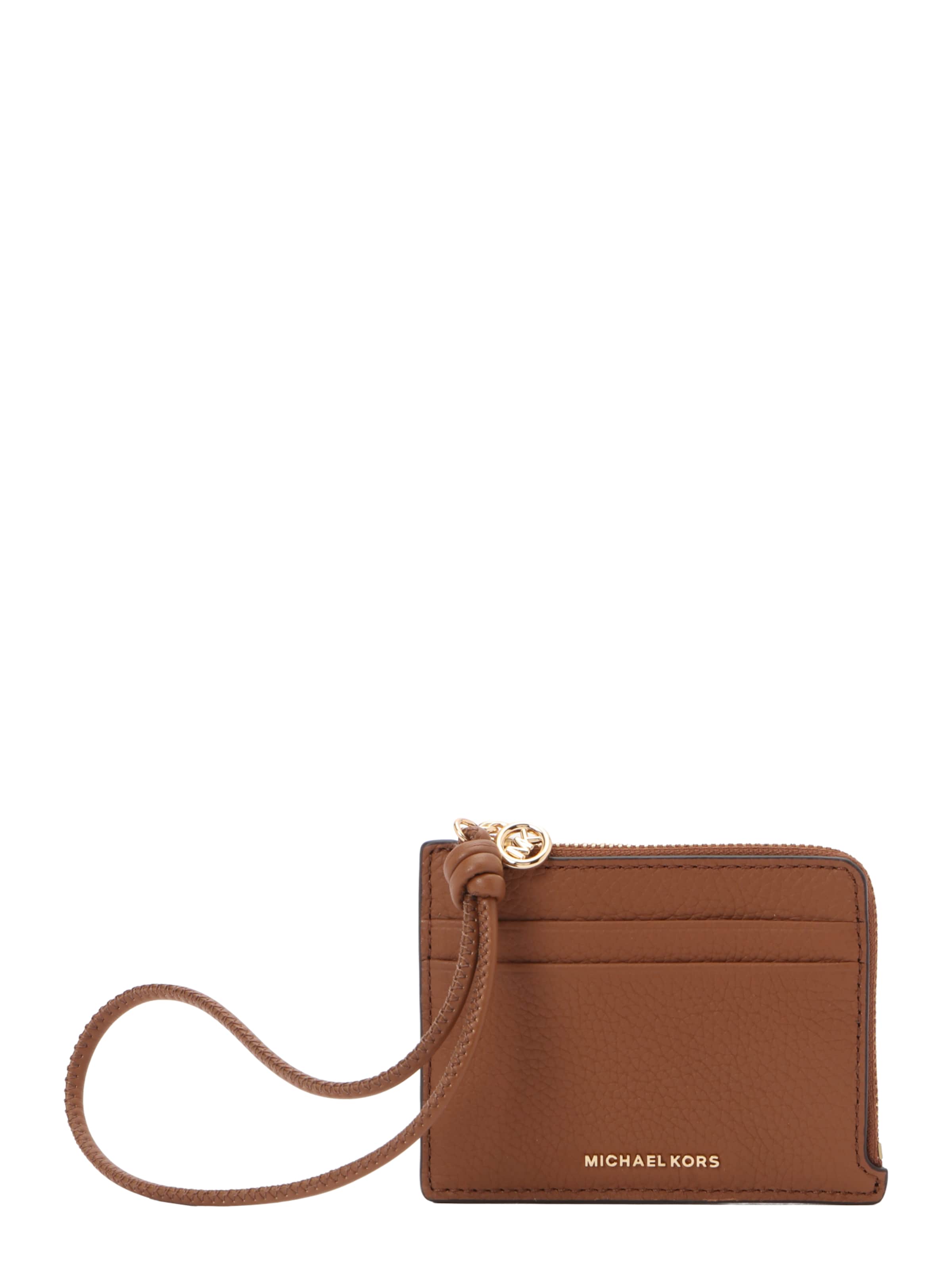 Étui MICHAEL Michael Kors en marron : devant