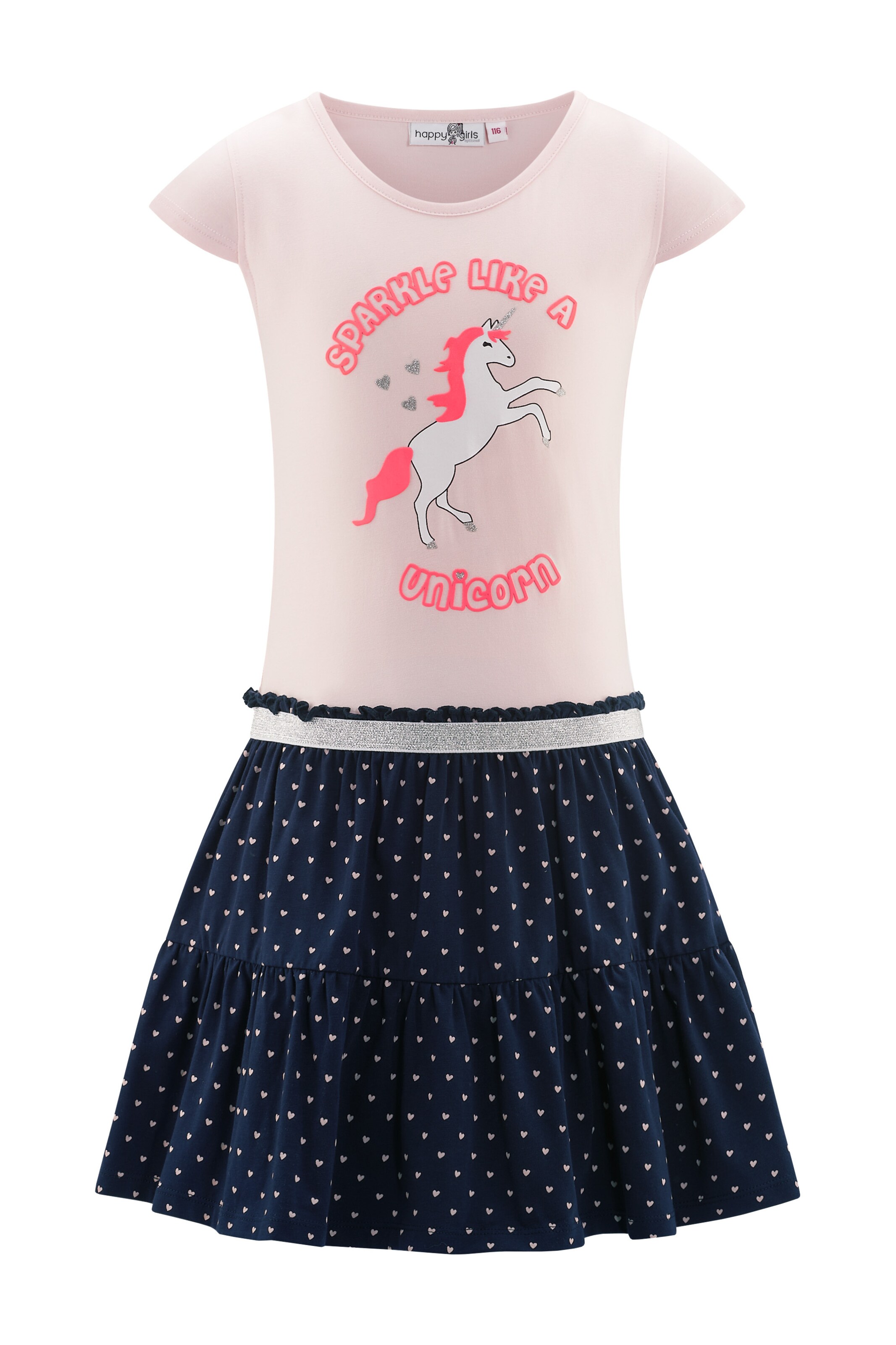 happy girls Obleka | roza barva: sprednja stran