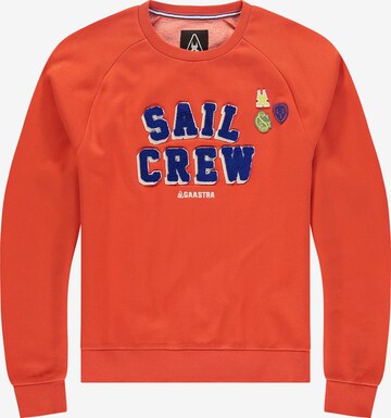 Gaastra Sweatshirt 'Johns' in Orange: front