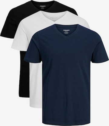 JACK & JONES Shirt 'Organic Basic' in Blue: front