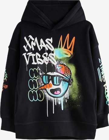 Next Majica | črna barva: sprednja stran