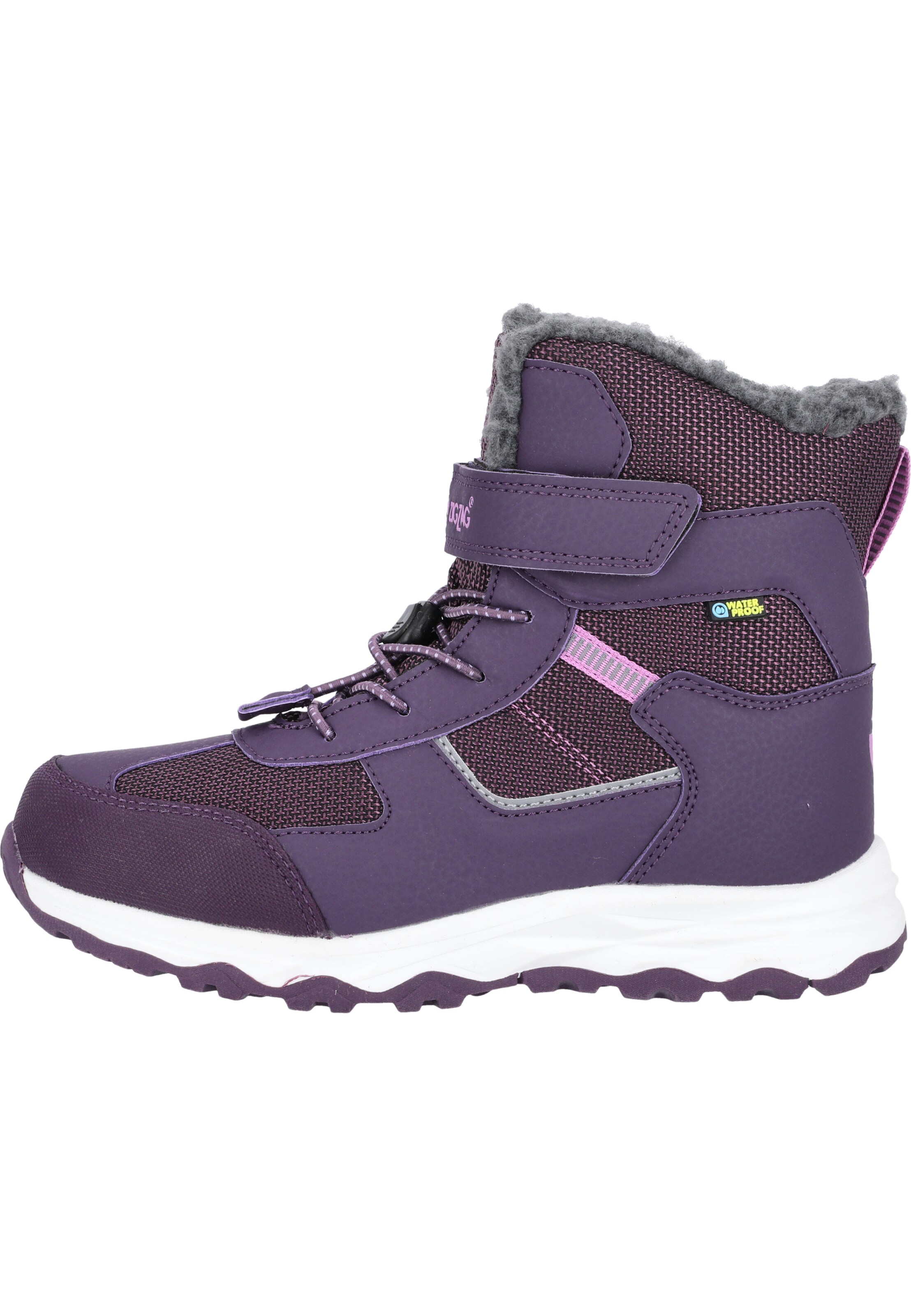 ZigZag Boot 'Balful' in Purple