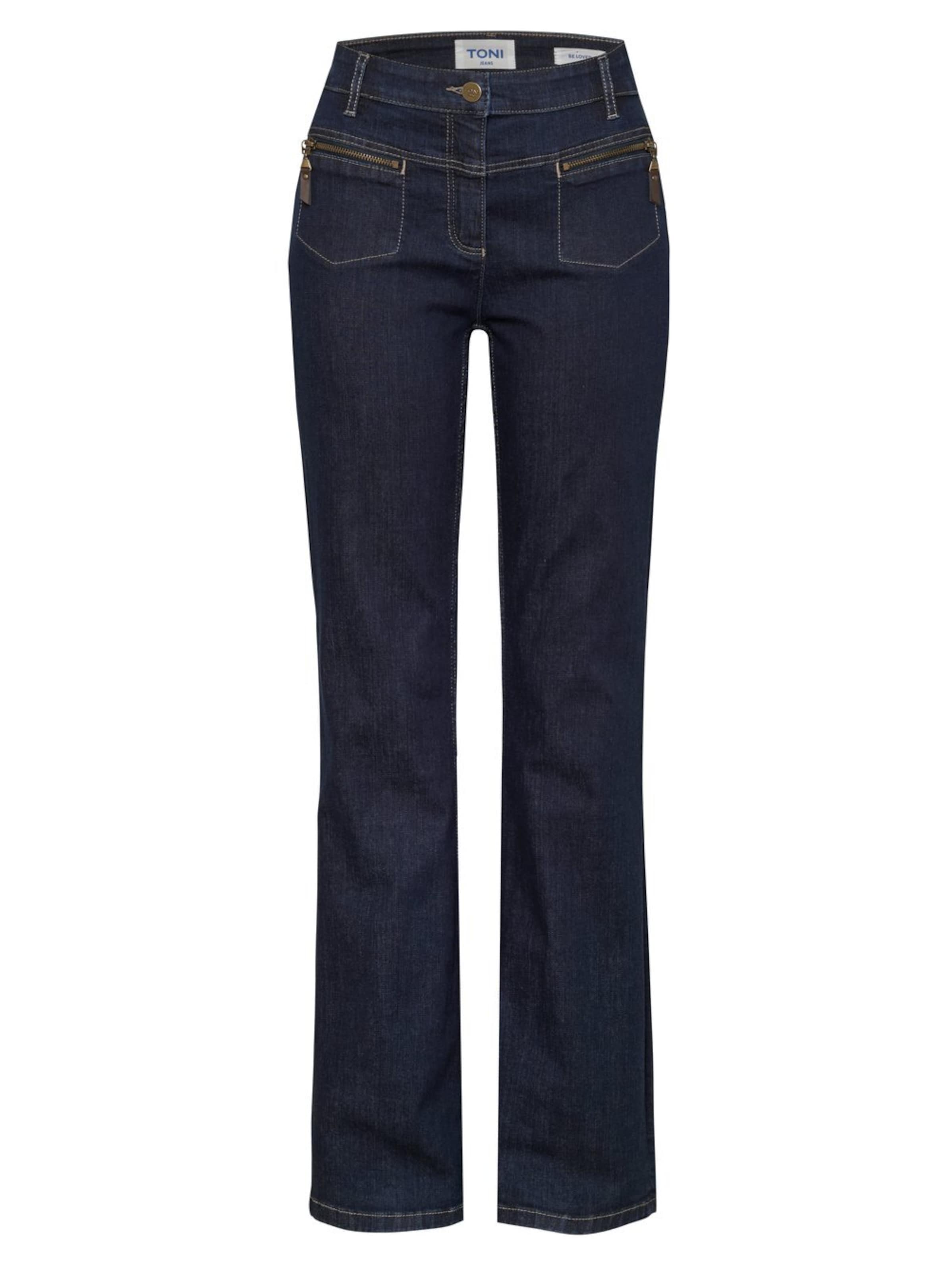 TONI Boot cut Jeans 'Be Loved' in Blue: front