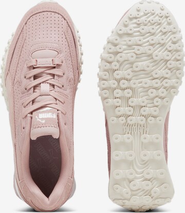 Baskets basses 'Blktop Rider' PUMA en rose