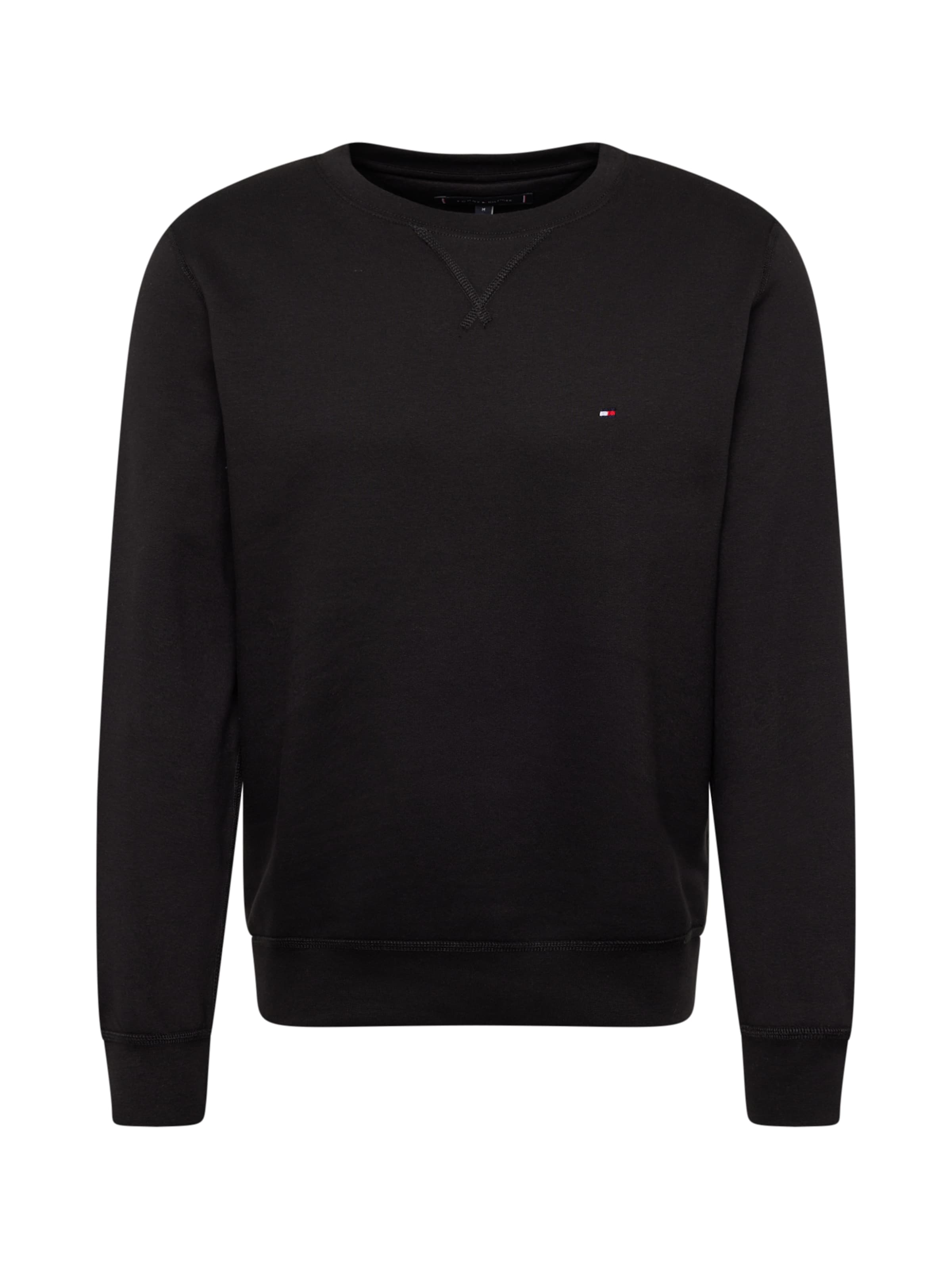 TOMMY HILFIGER Sweatshirt 'Essential' in Black: front