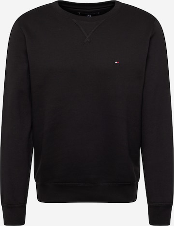 Felpa 'Essential' di TOMMY HILFIGER in nero: frontale