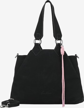 Fritzi aus Preußen Shopper 'Maia Suede' in Black: front