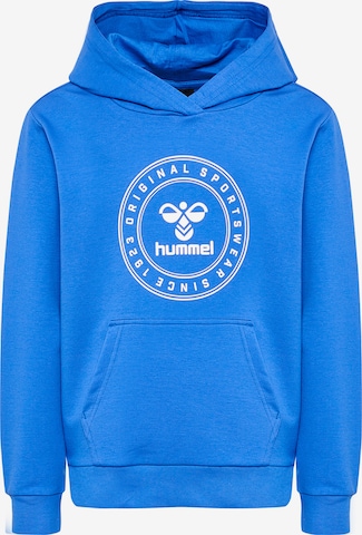 Hummel Sweatshirt in Blauw: voorkant