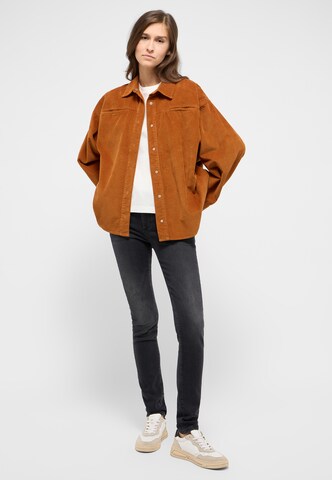 MUSTANG Bluse in Braun