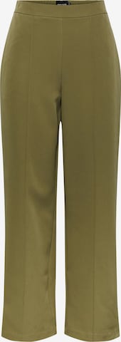 Pantalon 'PCBOZZY' PIECES en vert : devant