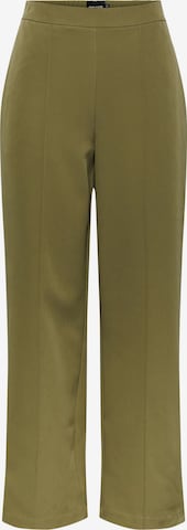 PIECES Trousers 'PCBOZZY' in Green: front