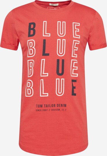 TOM TAILOR DENIM T-Shirt in himbeer, Produktansicht