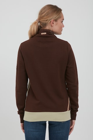 Oxmo Sweater 'Agda' in Brown