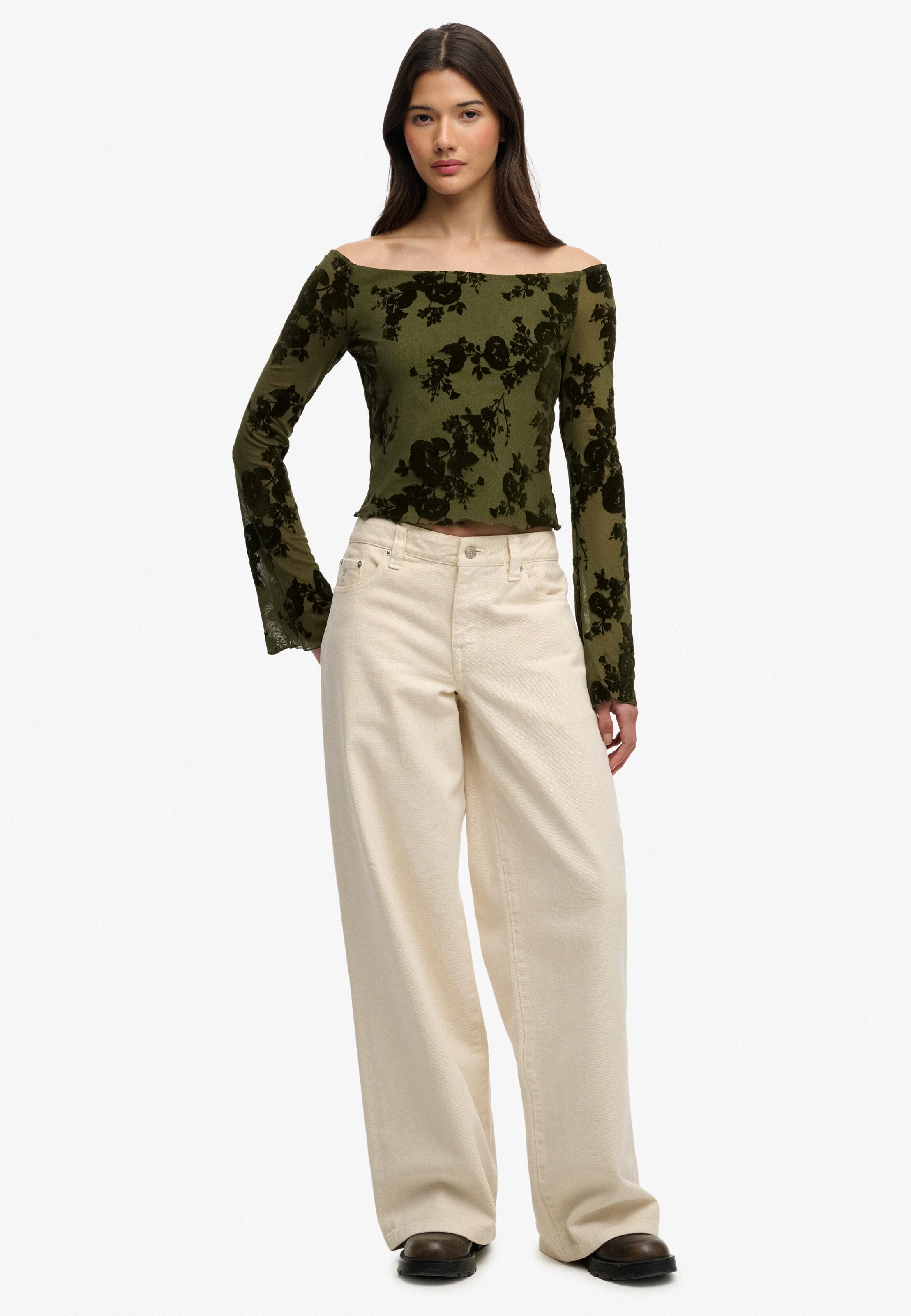 Haut Superdry & Co en vert