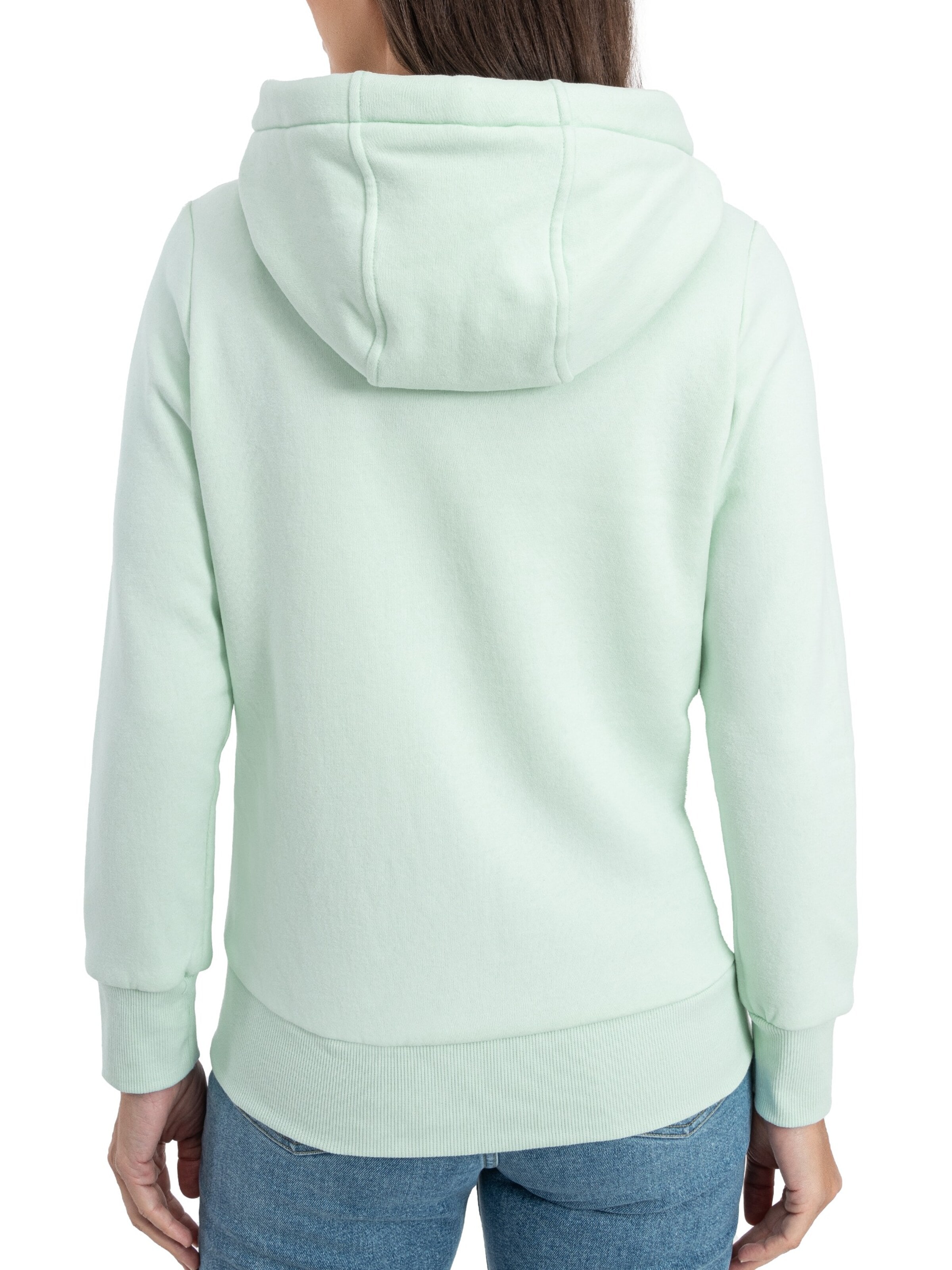 deproc Sweatjacke 'FinjaCMYK II'‌‌‌‌‌‌ in Grün