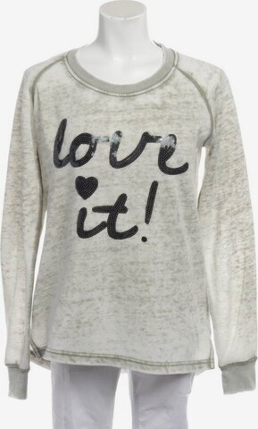 LIEBLINGSSTÜCK Sweatshirt / Sweatjacke S in Grau: predná strana