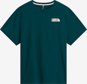 Tricou 'Retro Trail' de la THE NORTH FACE pe verde: față