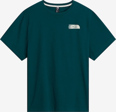 THE NORTH FACE Majica 'Retro Trail' veličine XXL u cijan plava / kraljevski zelena / ljubičasta / bijela, Pregled proizvoda