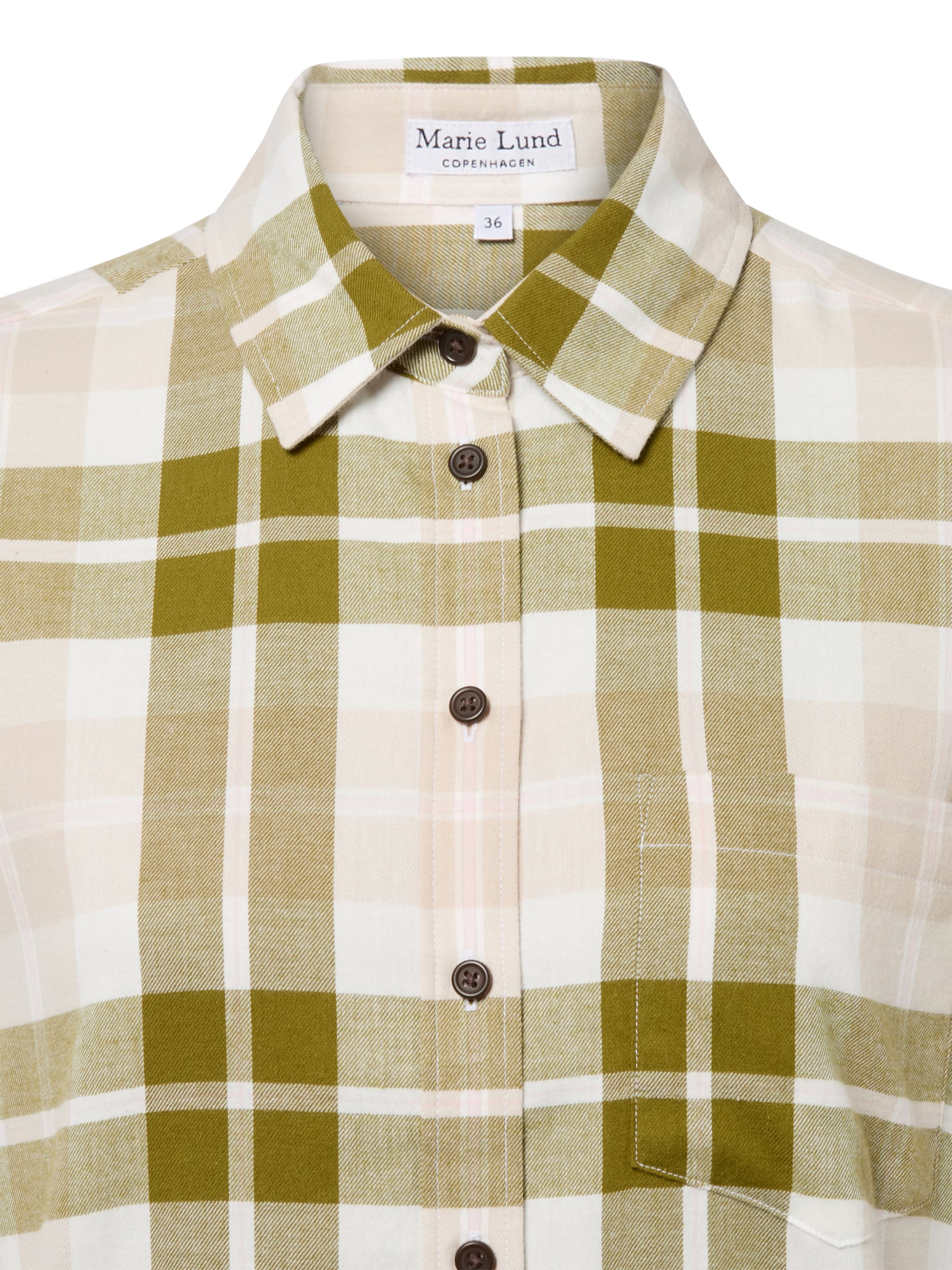 Marie Lund Blouse in Green