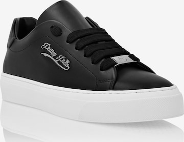 Philipp Plein Sneakers laag in Zwart: voorkant
