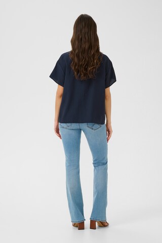 Cream Bluse 'Lori' in Blau