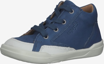 SUPERFIT First-Step Shoes 'Superfree' in Blue: front