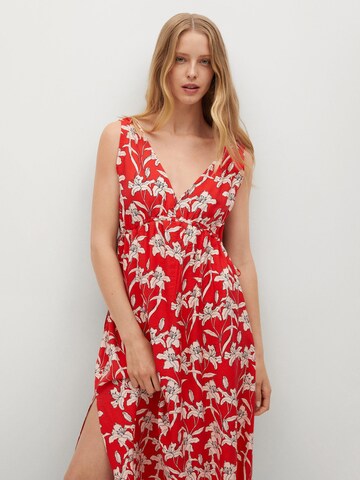 Robe 'Becca' MANGO en rouge