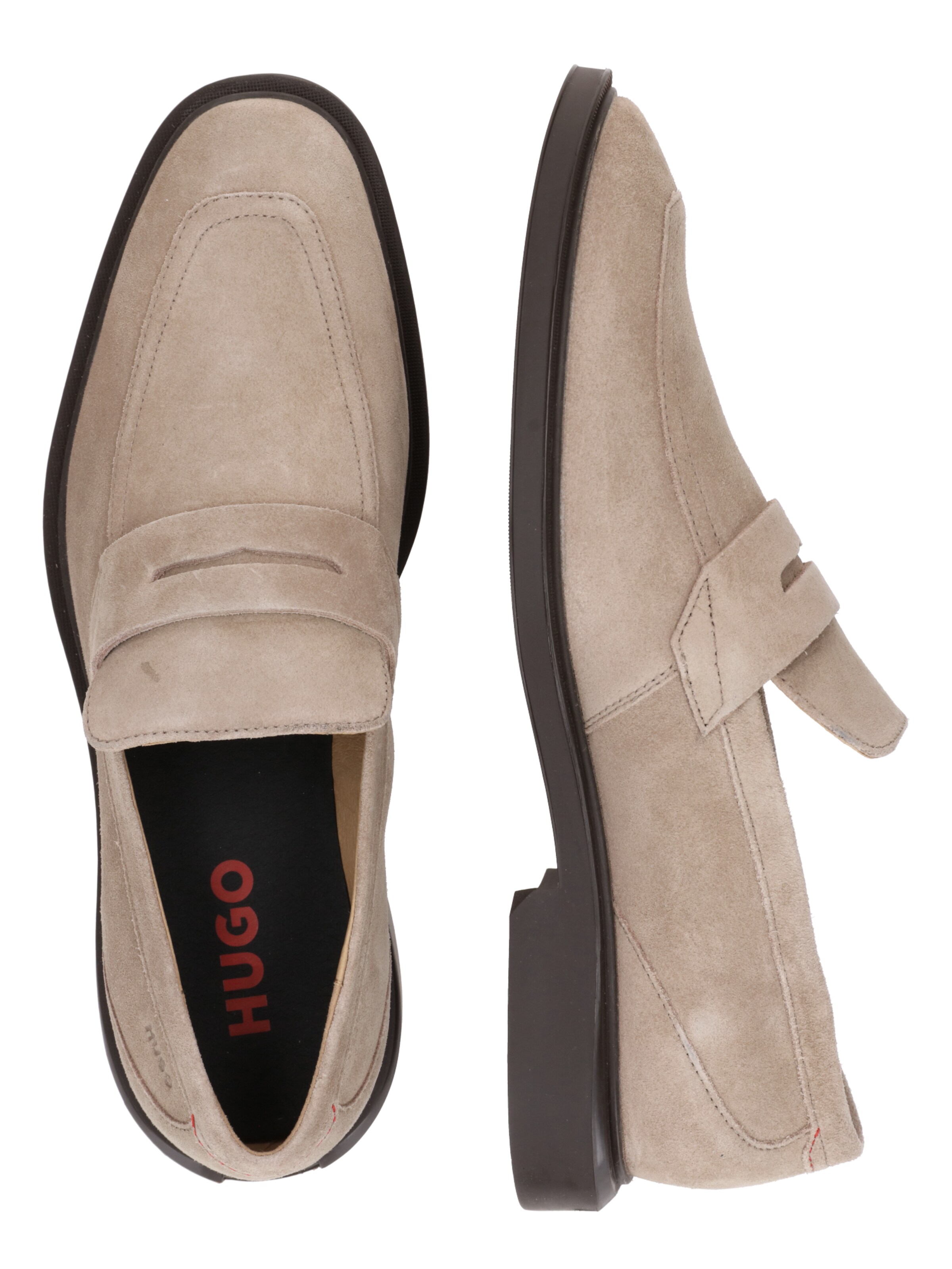 HUGO Пантофи 'Gryff' в сиво