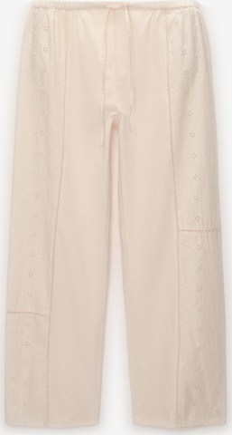 Pull&Bear Voľný strih Nohavice - Ružová: predná strana