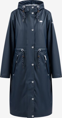 Schmuddelwedda Raincoat in Blue: front