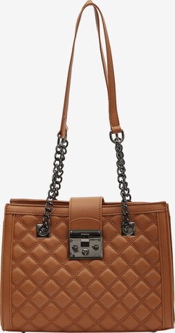 Usha Shoulder Bag in Brown: front