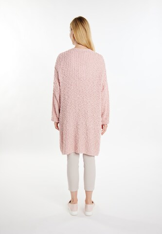 Geacă tricotată 'Lynnea' de la usha WHITE LABEL pe roz
