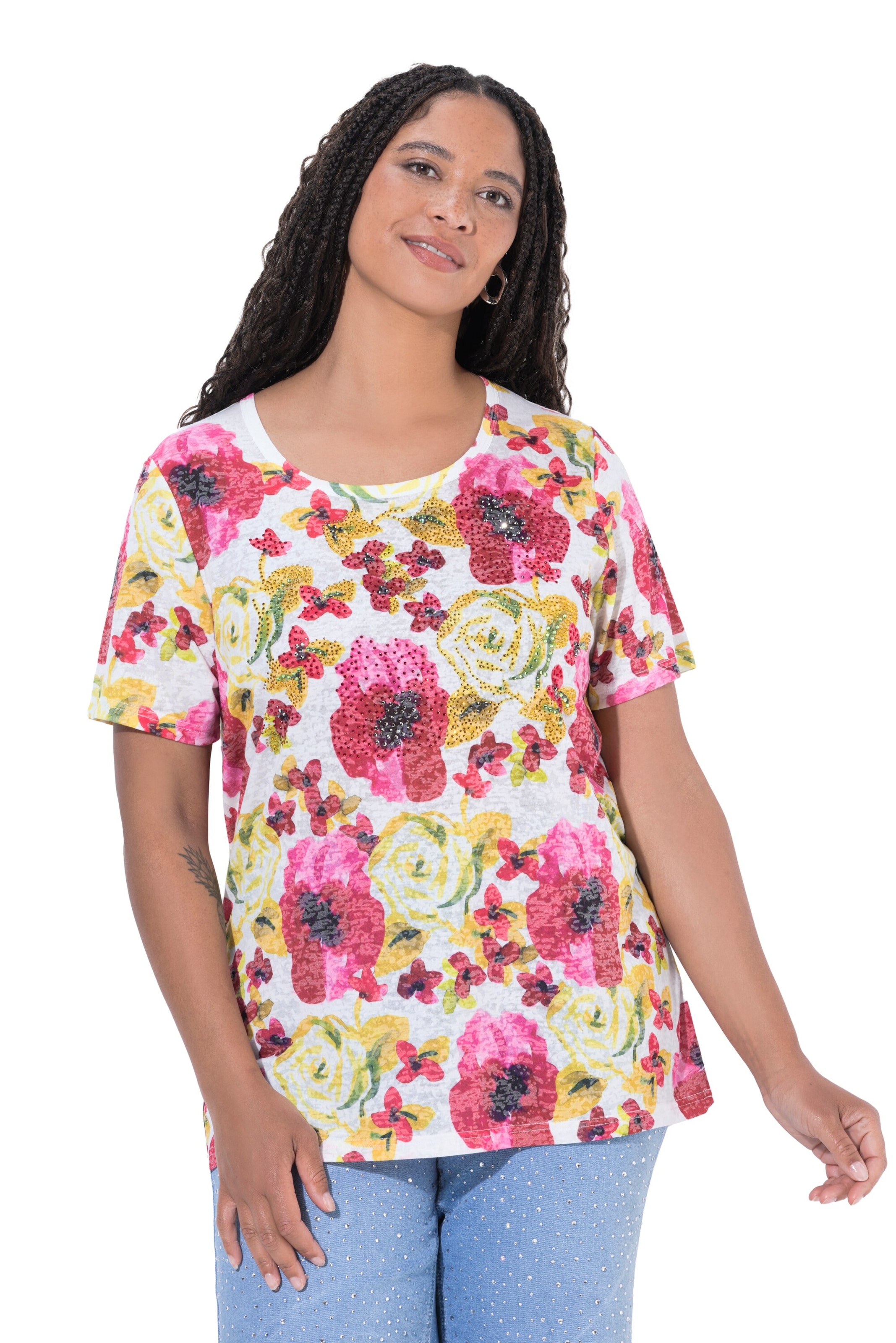 MIAMODA Shirt in Pink: front