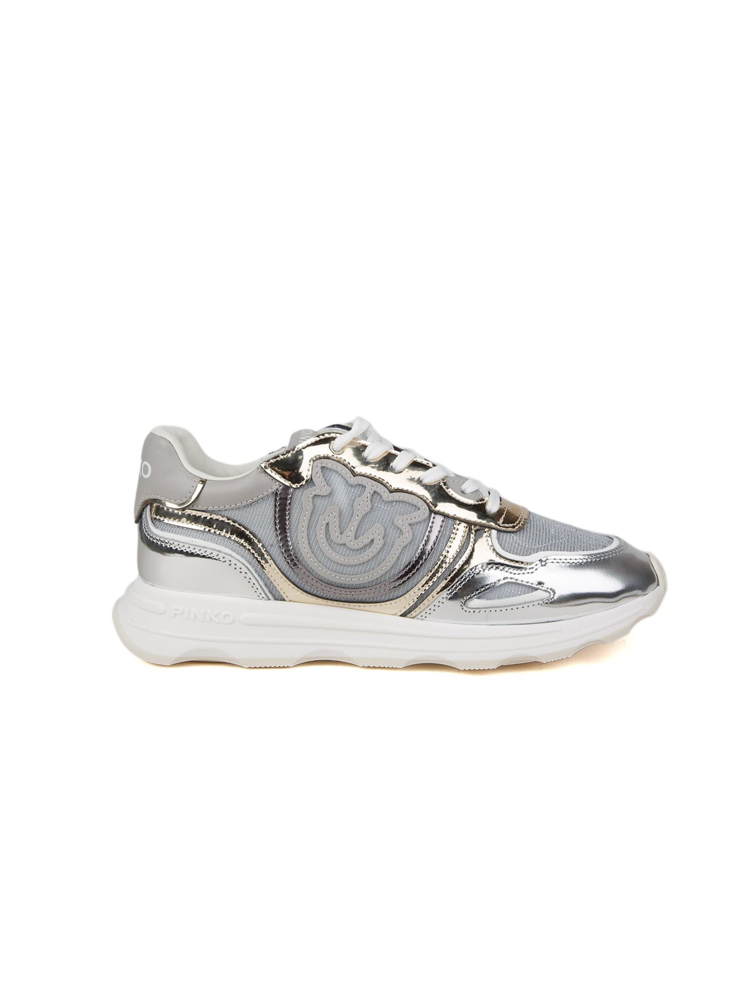 PINKO Sneakers laag 'Zoe 18A' in 39 in de kleur Zilver, Productweergave