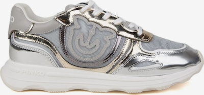 PINKO Platform trainers 'Zoe 18A' in 39 in Silver, Item view