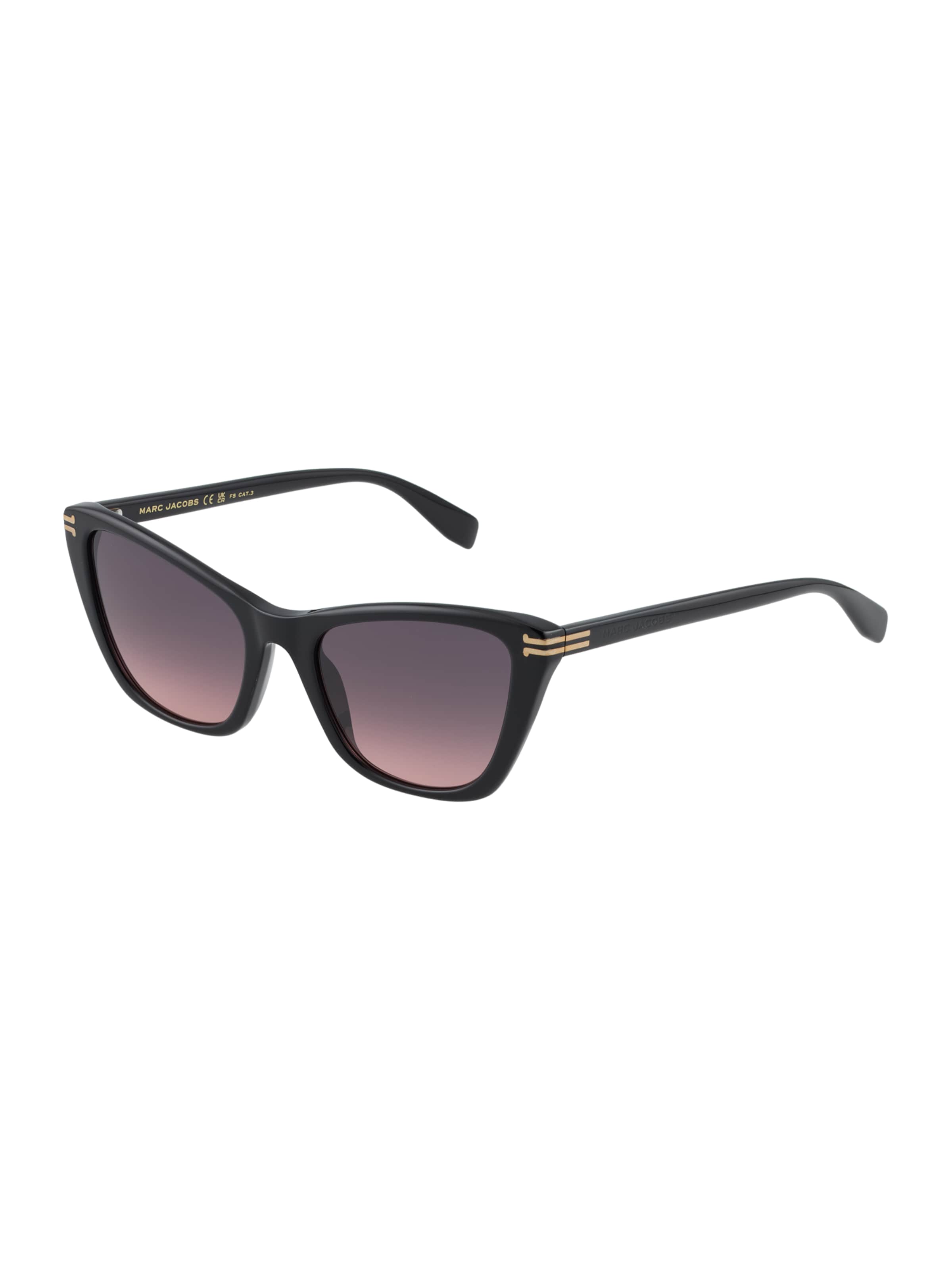 Marc Jacobs Sonnenbrille '1095/S' in Schwarz: Vorderseite