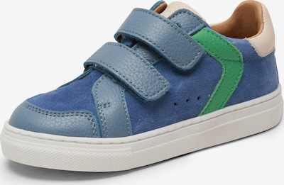 BISGAARD Sneakers 'Joshua' in Blue / Dusty blue / Grass green / Egg shell, Item view