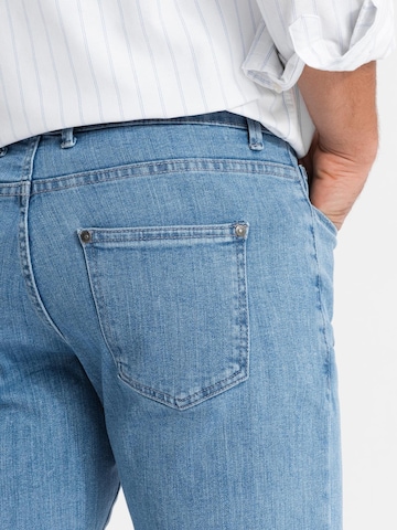 Ombre Slimfit Jeans in Blauw