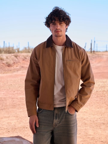 Next Övergångsjacka i brun: framsida