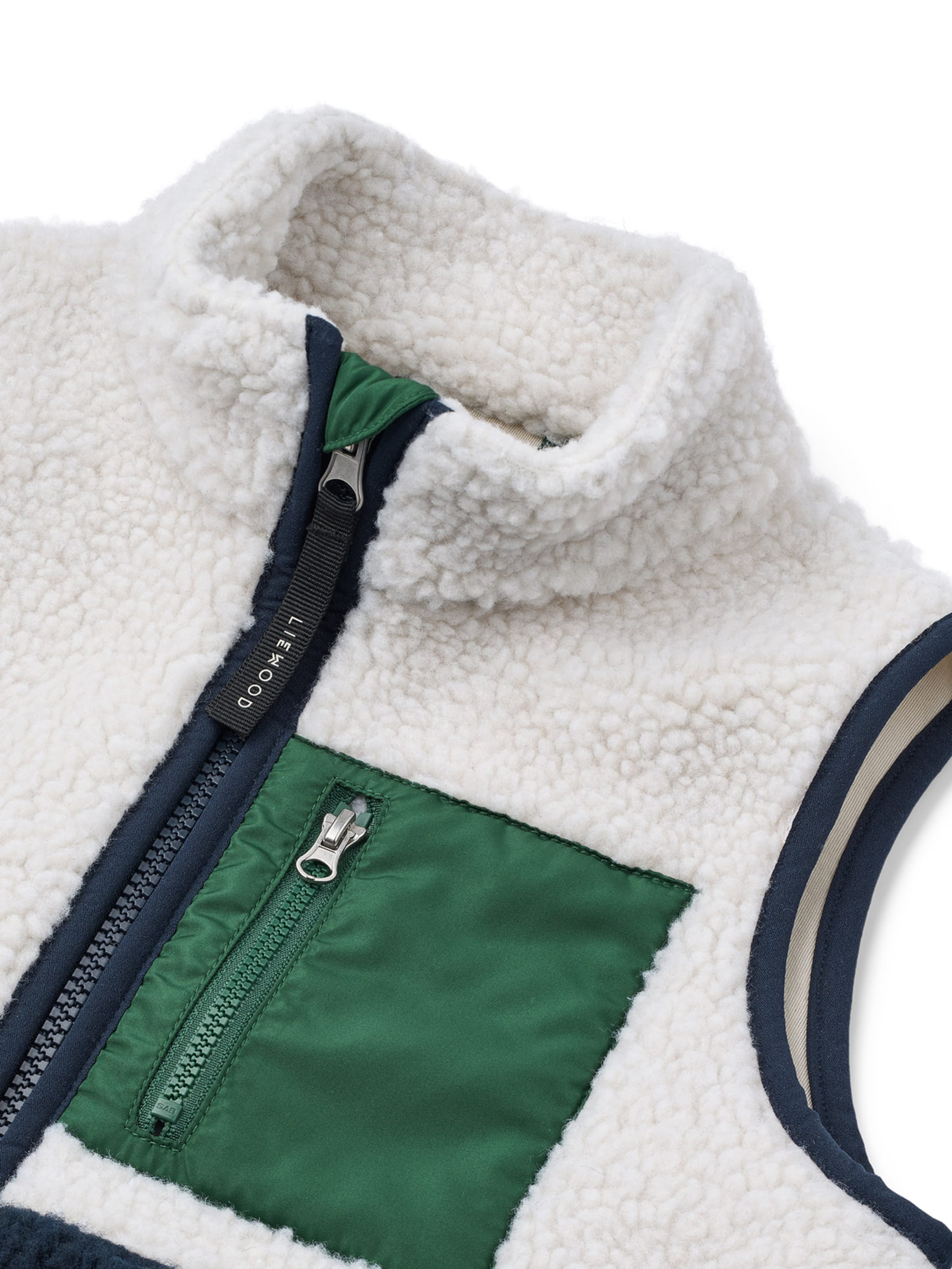 Liewood Vest 'Vada Pile' in Blue